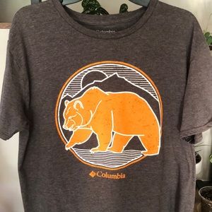 Grey Columbia t-shirt